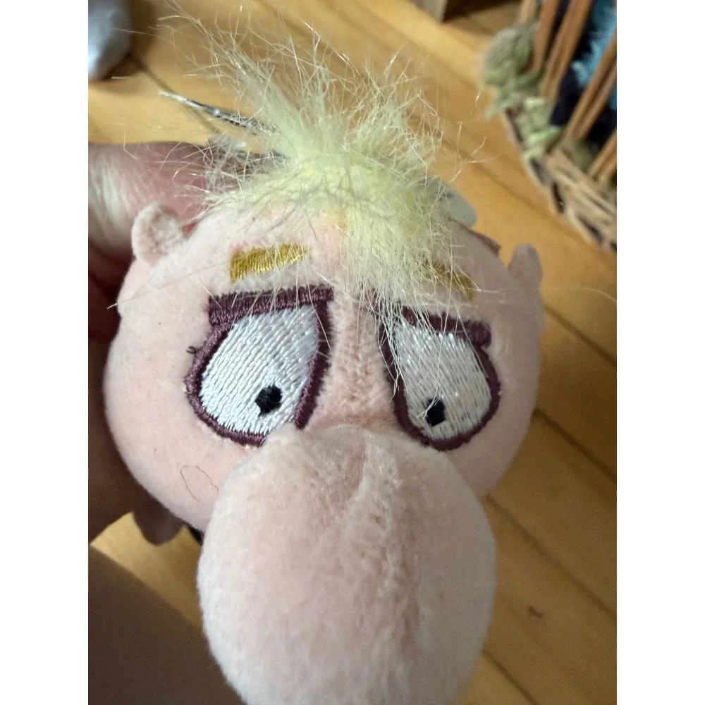 NWT Deadstock Vintage‎ Silly Slammers Beanbag Toys PINHEAD Bowling Plush sound